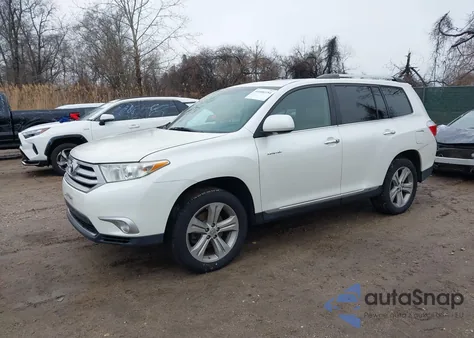 2013 Toyota Highlander Limited V6 из США, поврежденный, VIN 5TDDK3EH8DS198373